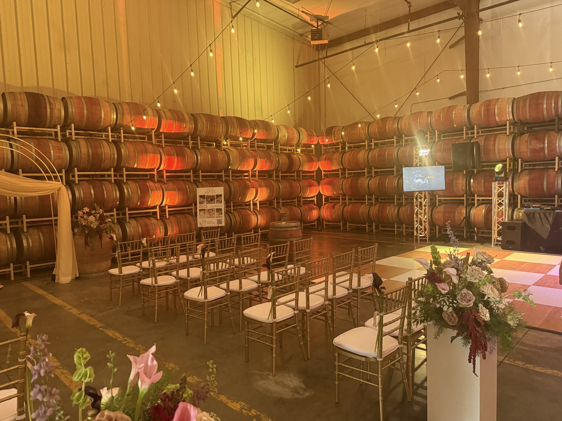 The Barrel Hall at Goose Ridge Estate — photo 5