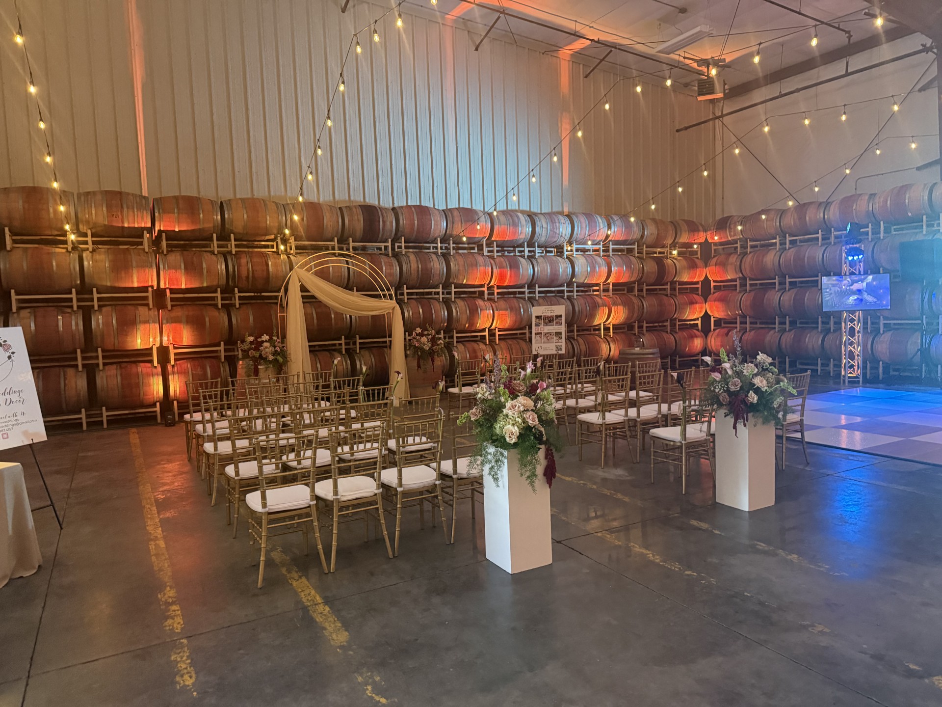 The Barrel Hall at Goose Ridge Estate — photo 6